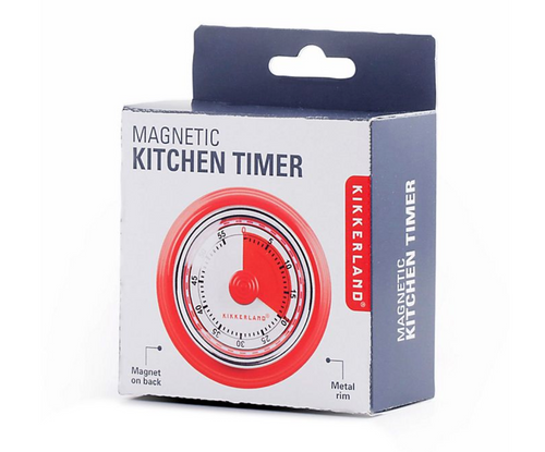 Retro Red Magnetic Kitchen Timer – shopthetreehouse