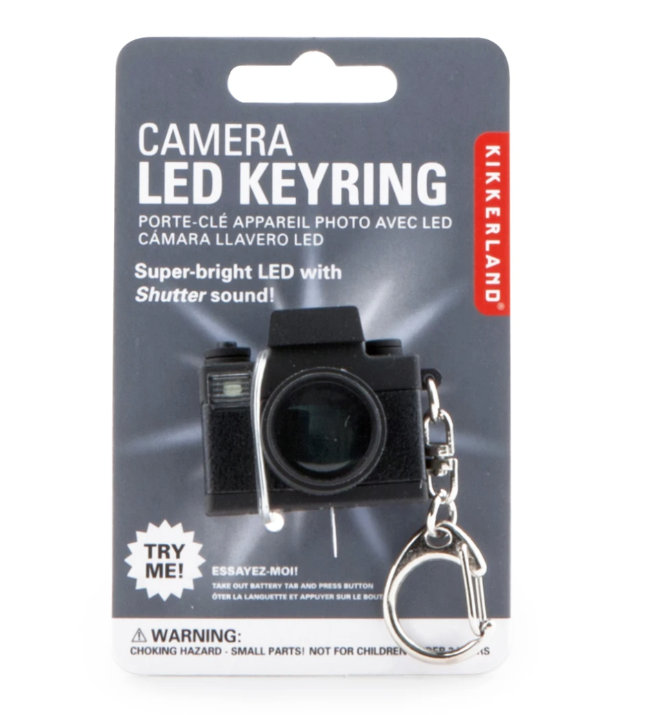 Camera Led Keychain