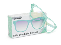 Hipsterkid Blue Light Glasses :  Mint, Ages 3-6