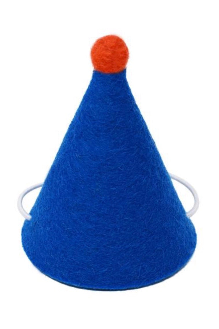 Dog Party Hat Blue
