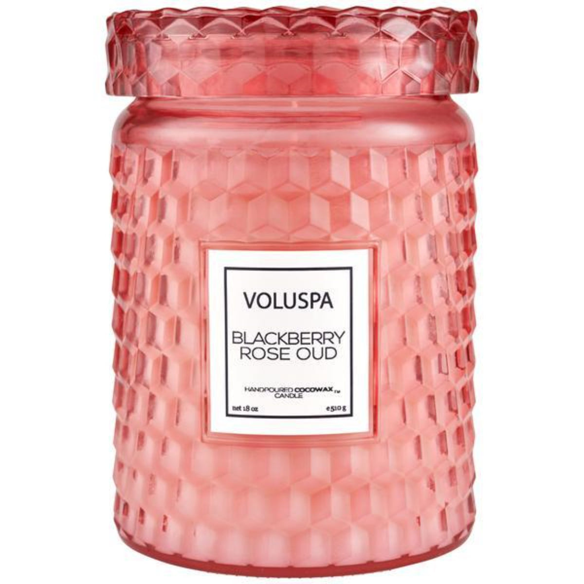 Voluspa: Blackberry Rose Oud Large Jar Candle