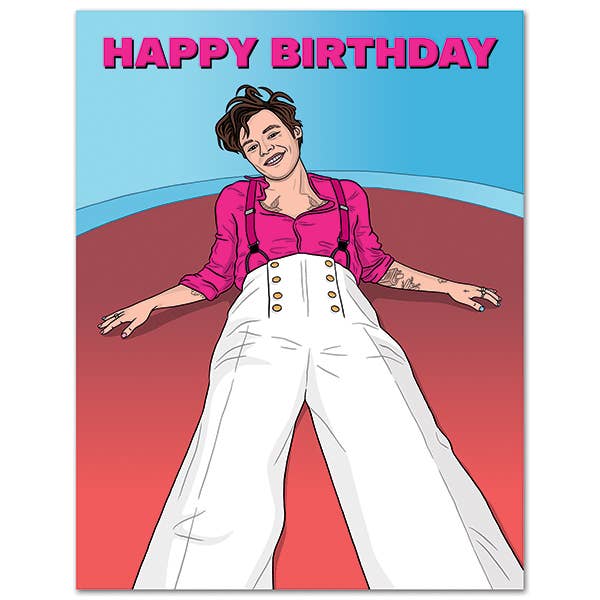 Harry Styles Birthday Card