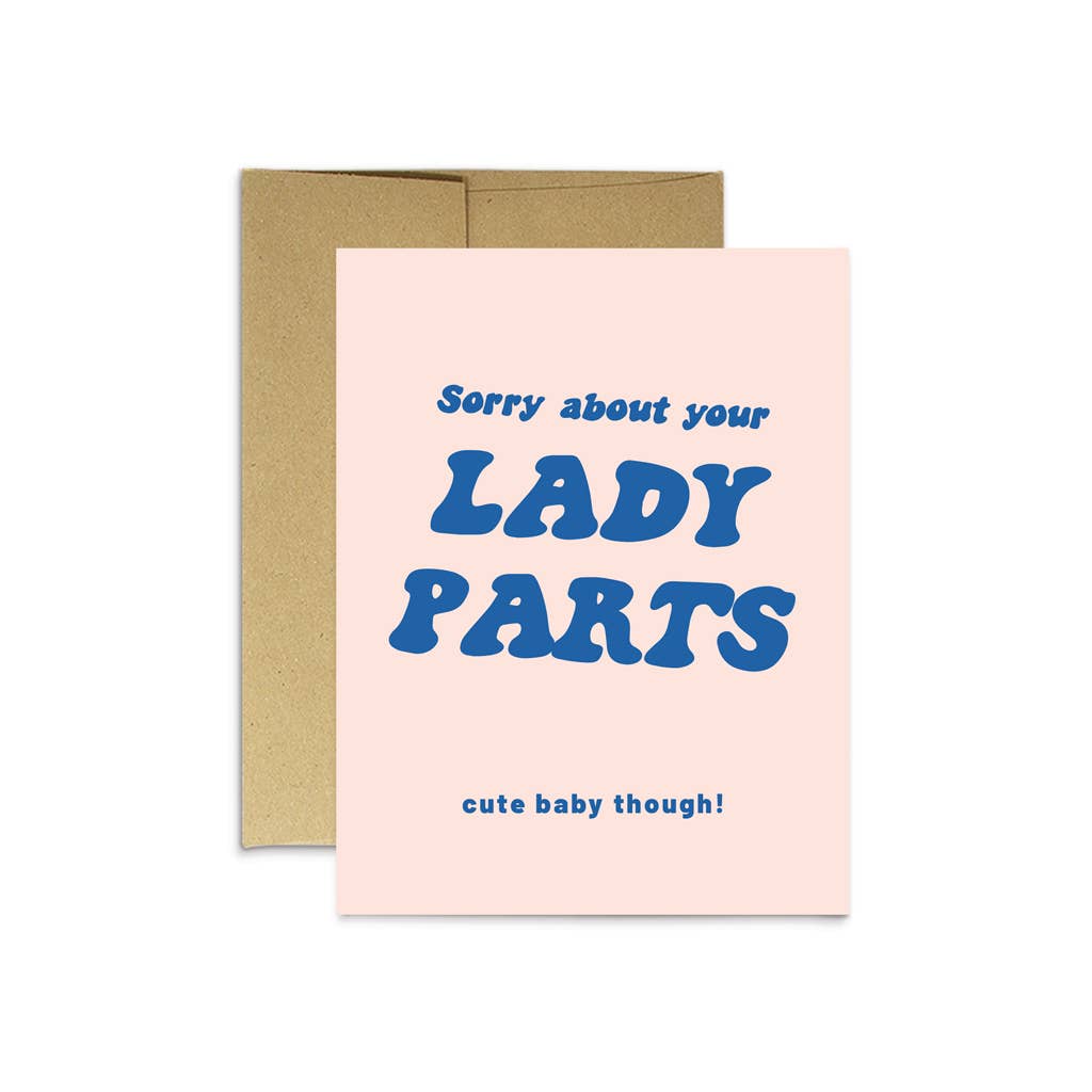 Lady Parts Greeting Card