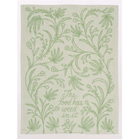 Food Has Weed In It Dish Towel