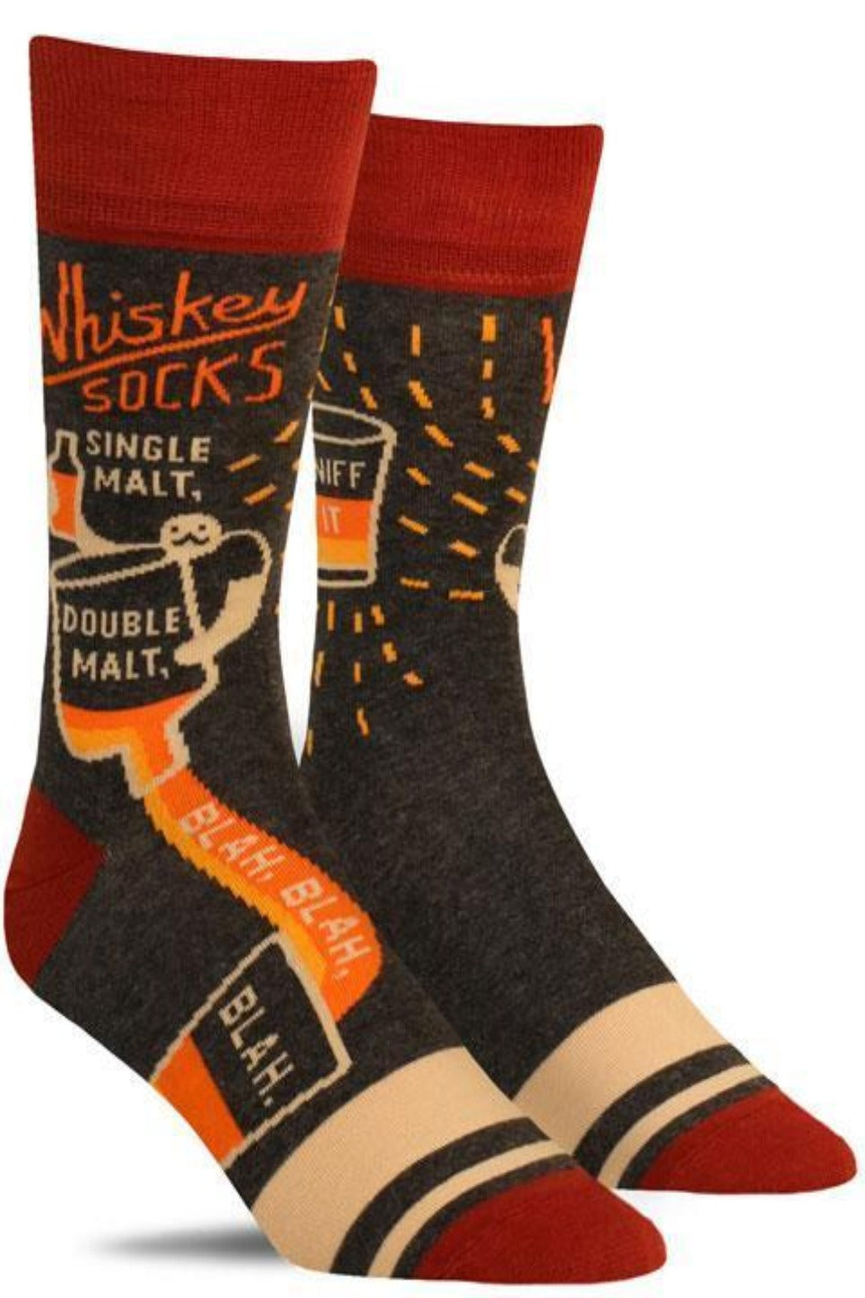 Whiskey Socks Men's Crew Socks