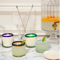 Margarita Glass Orange Blossom Candle