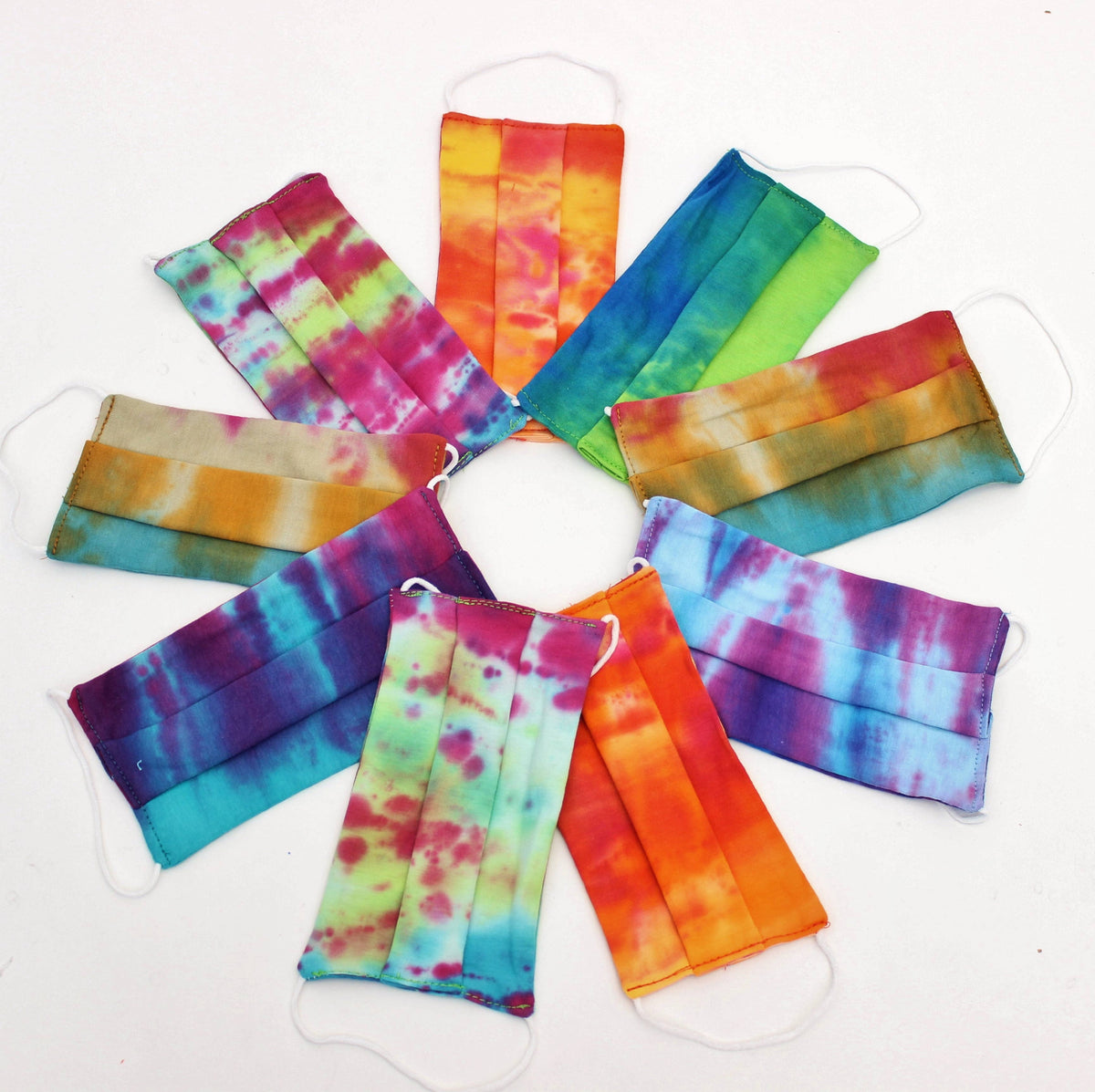 Tie Dye Colorful Face Mask