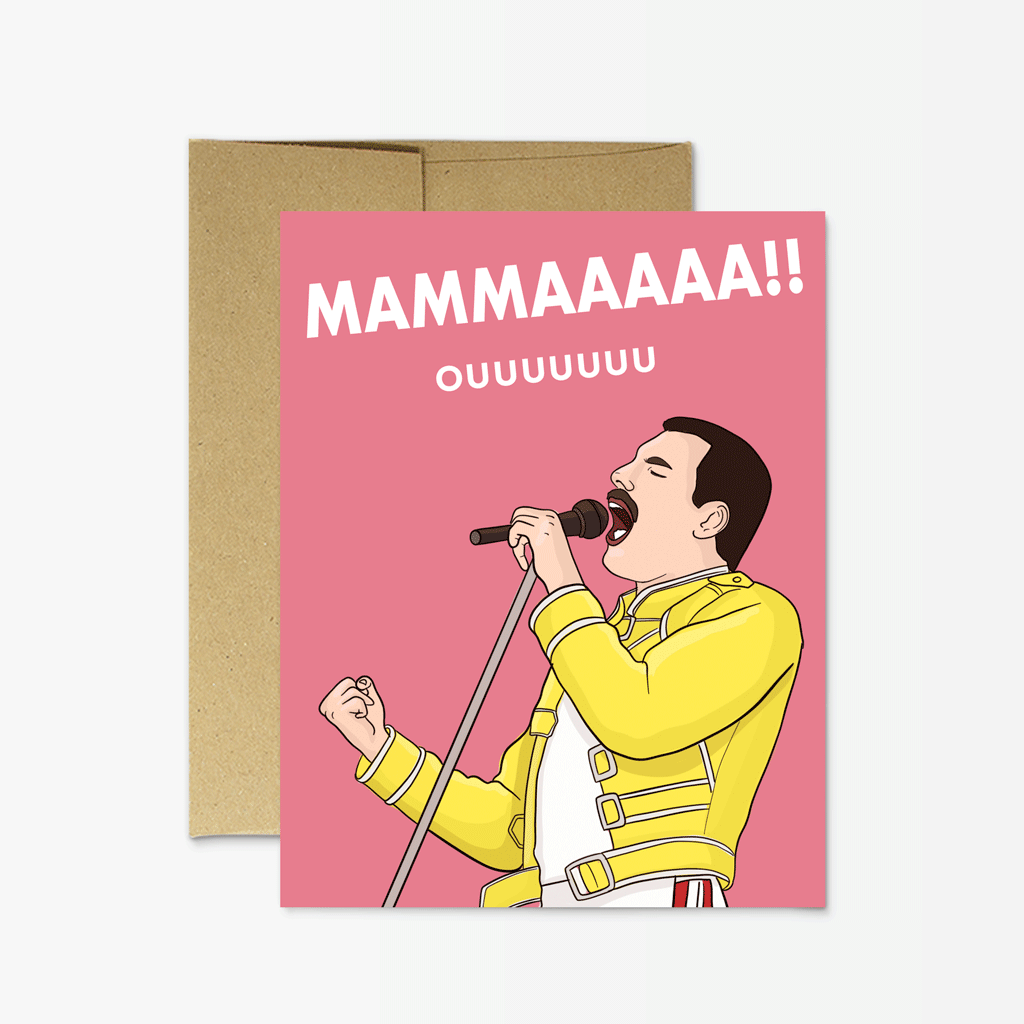 Freddie Greeting Card for Mama