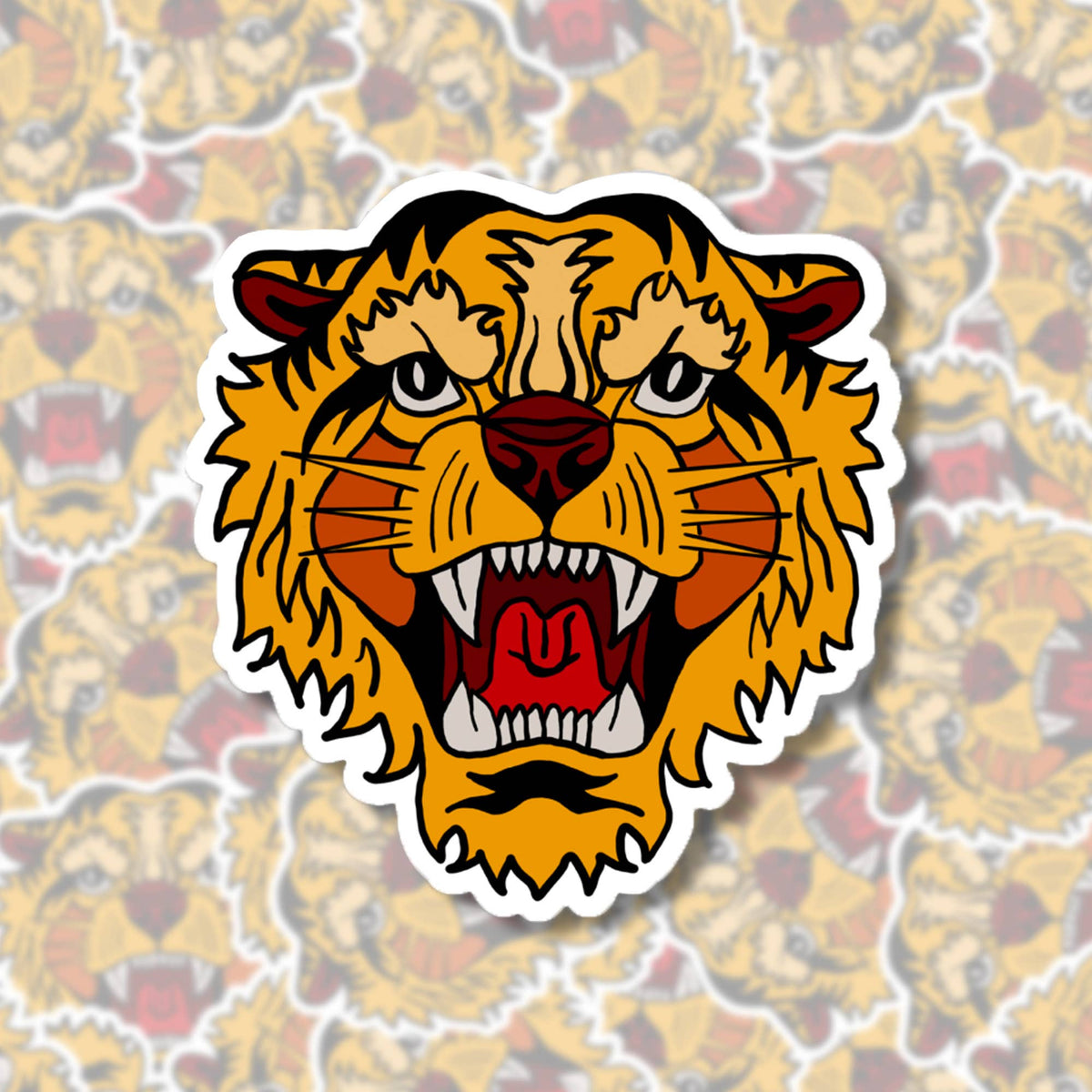 Tiger (Color) Sticker