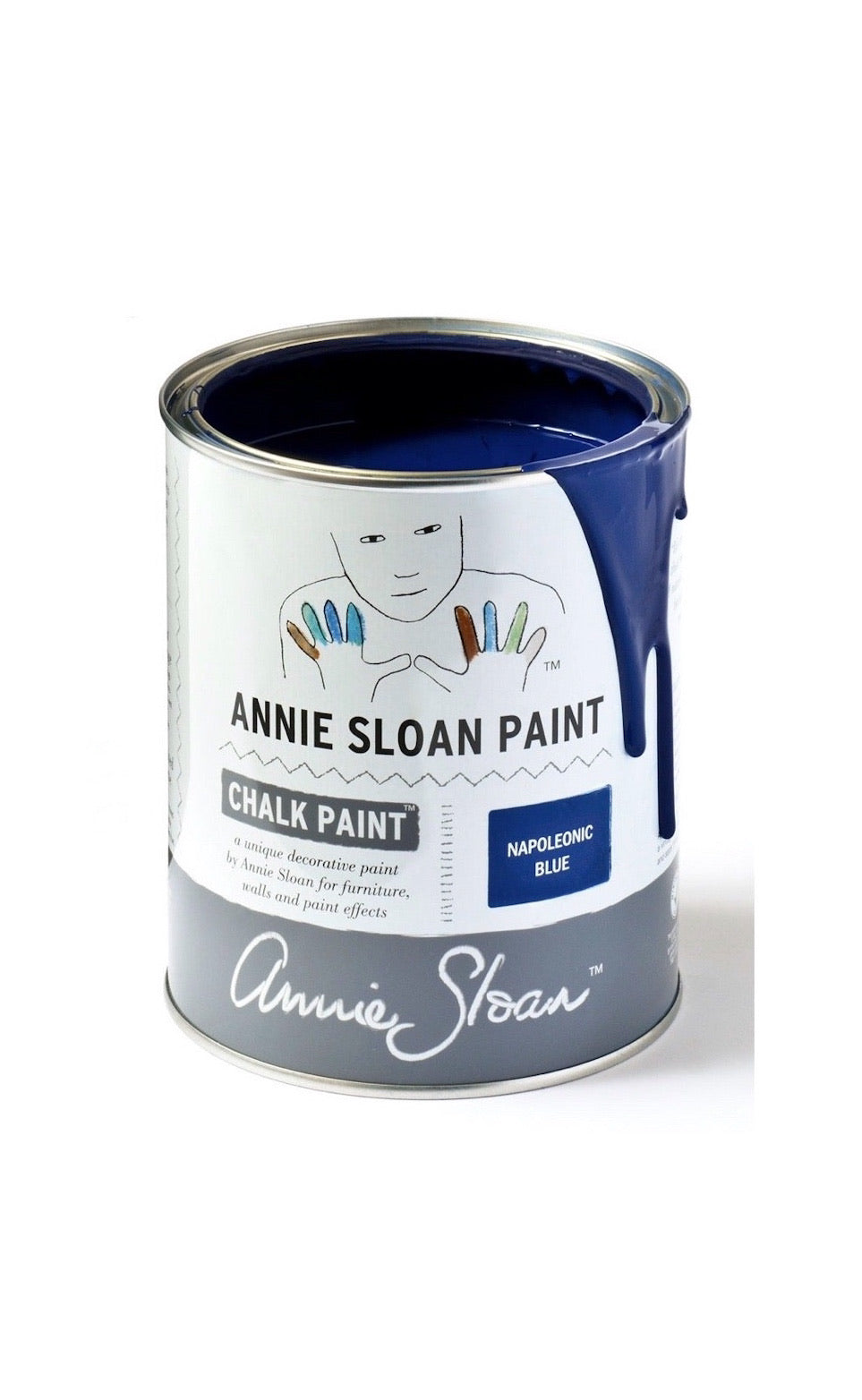 Annie Sloan® Chalk Paint™ 120ml Sample Pot: Napoleonic Blue