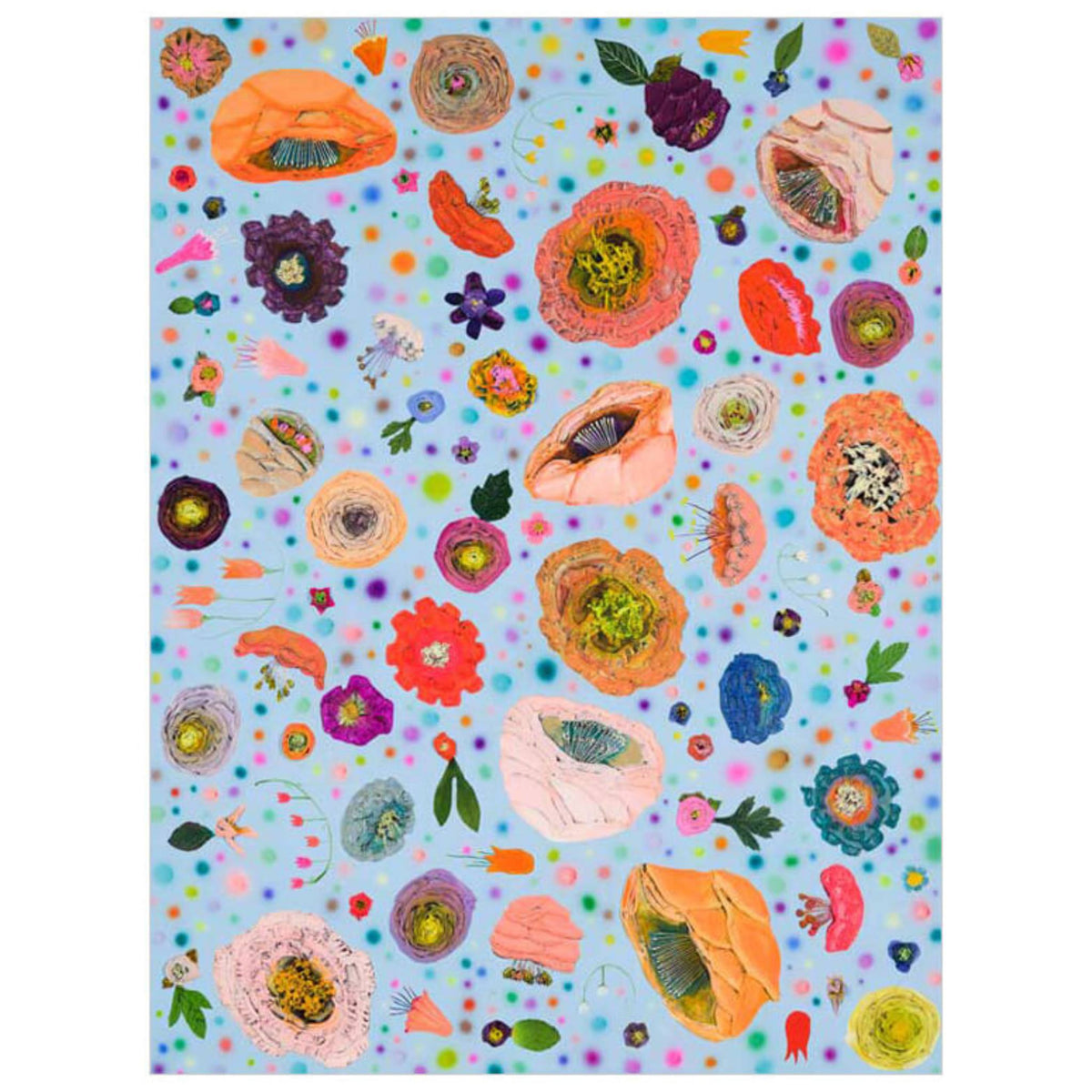 The Flowery Canvas Wall Art 14x18